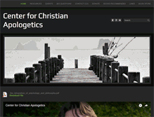 Tablet Screenshot of centerforchristianapologetics.com